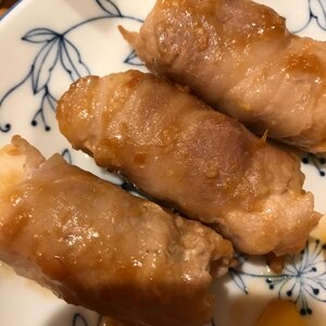 肉巻き豆腐　焼き肉のタレで